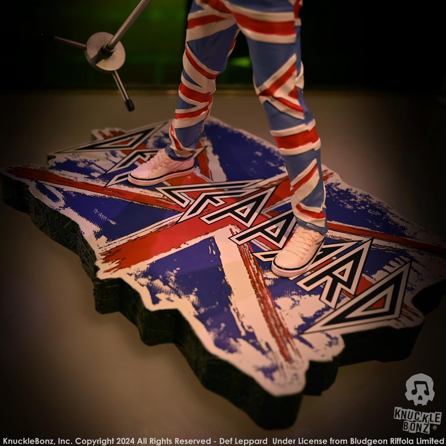 Def Leppard KnuckleBonz Statue Set